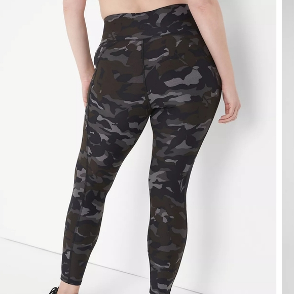 Livi Active Grey/Black 7/8 Length Legging - Picture 2 of 6